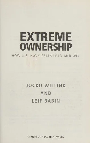 Cover for Extreme Ownership